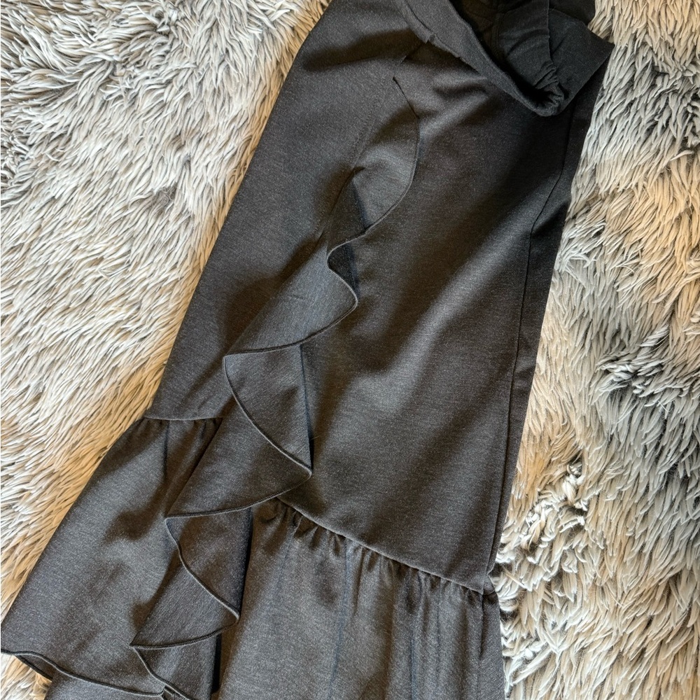 Sundance Charcoal Ruffle Skirt